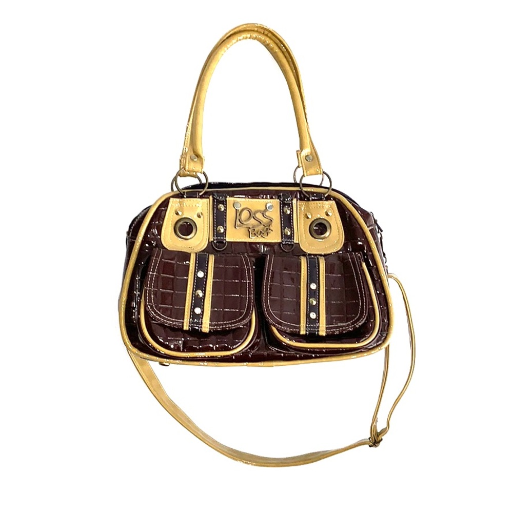 Brown/Tan travel bag by Loss Bags